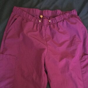 Purple Drawstring Pants/Scrub Pants